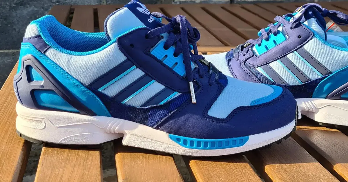 کتونی زد ایکس 8000 - ZX 8000 atmos Denim Pack Hazy Blue 3 ZX 8000 atmos Denim Pack Hazy Blue