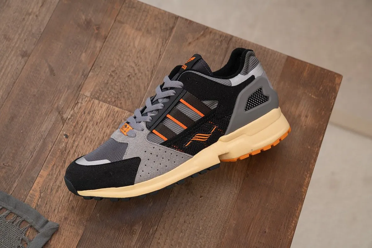 کتونی زد ایکس 10000 - ZX 10000 C size Grey Black Orange 5 ZX 10000 C size Grey Black Orange