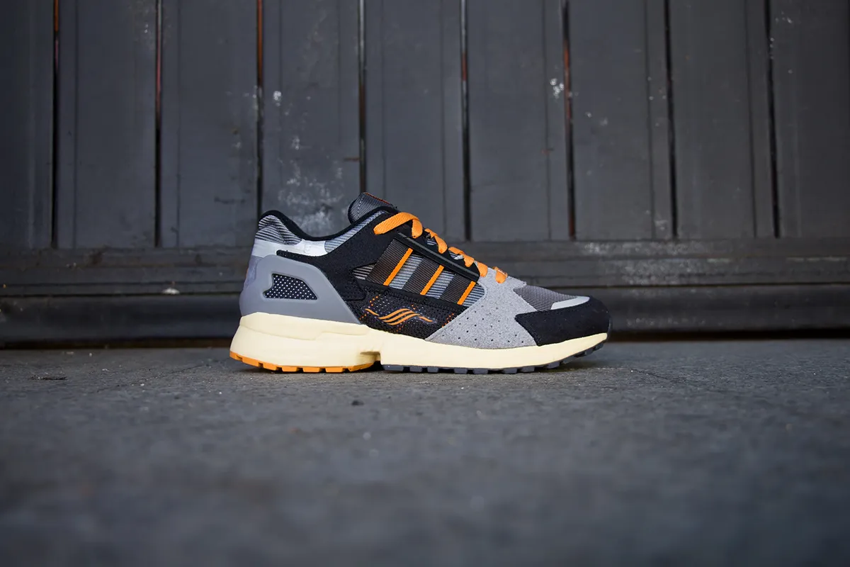 کتونی زد ایکس 10000 - ZX 10000 C size Grey Black Orange 4 ZX 10000 C size Grey Black Orange