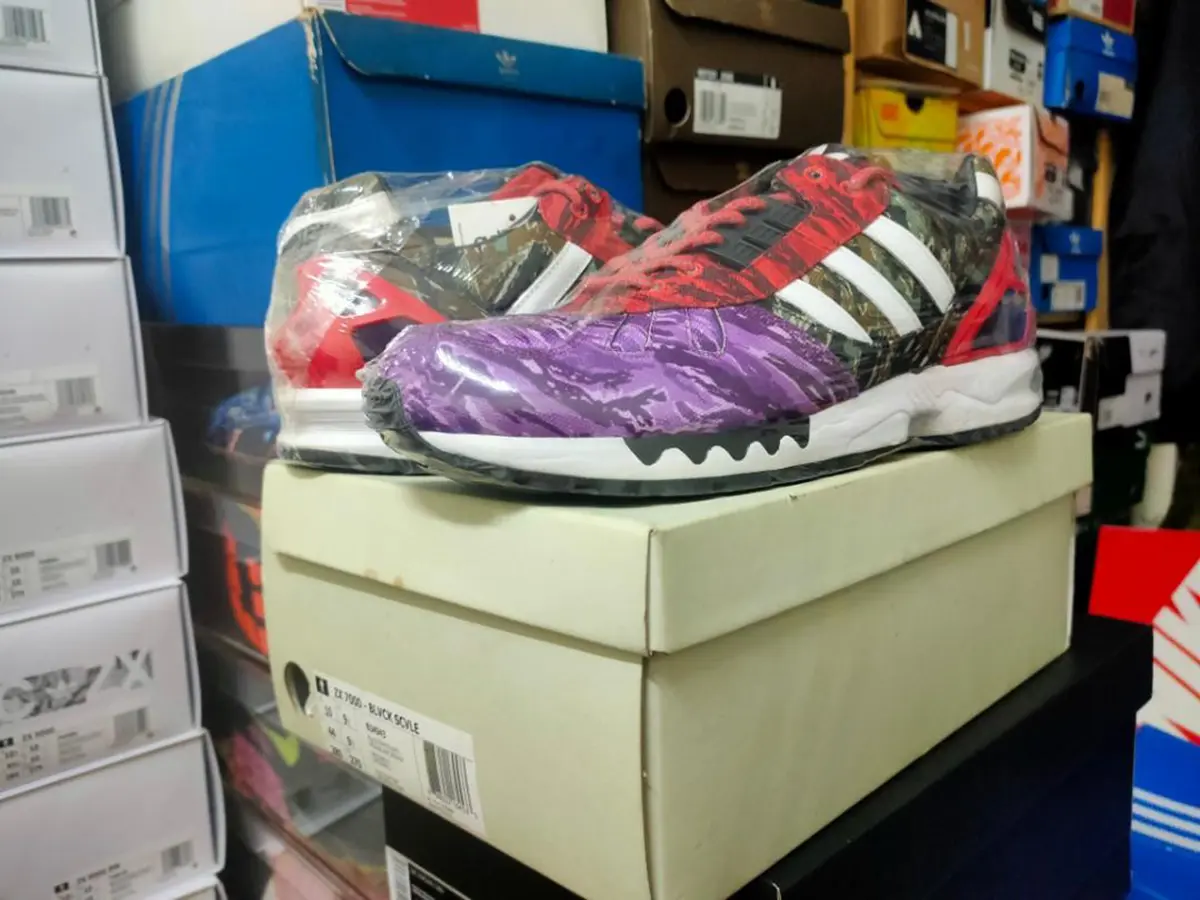 کتونی زد ایکس 7000 - ZX 7000 BLACK SCALE 11 ZX 7000 BLACK SCALE