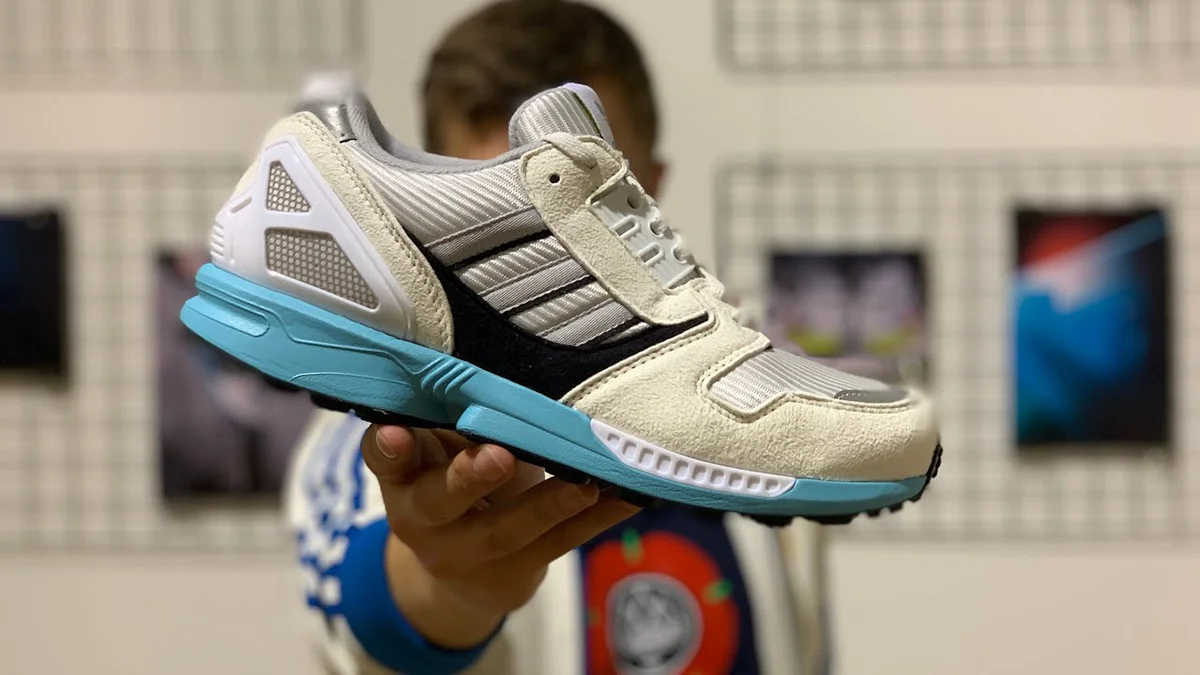 کتونی زد ایکس 8000 - ZX8000 Overkill No Walls Needed Blue 4 ZX8000 Overkill No Walls Needed Blue