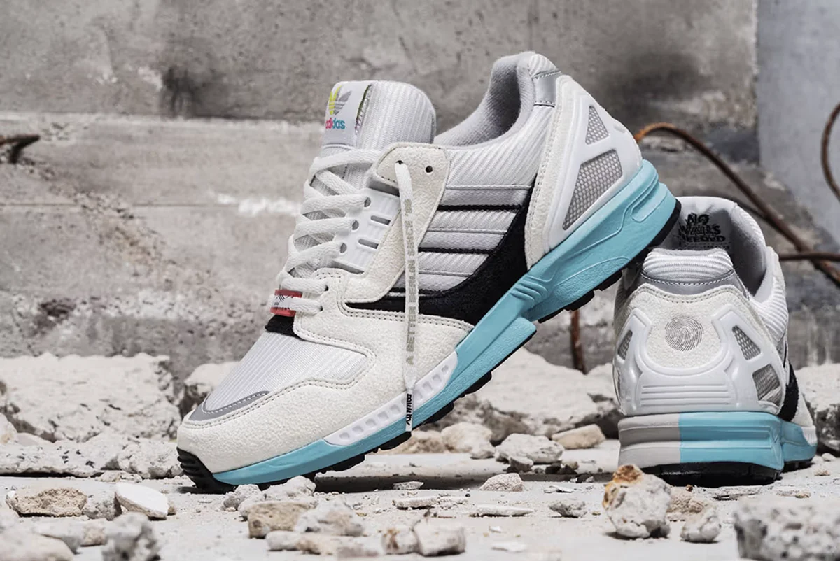 کتونی زد ایکس 8000 - ZX8000 Overkill No Walls Needed Blue 2 ZX8000 Overkill No Walls Needed Blue